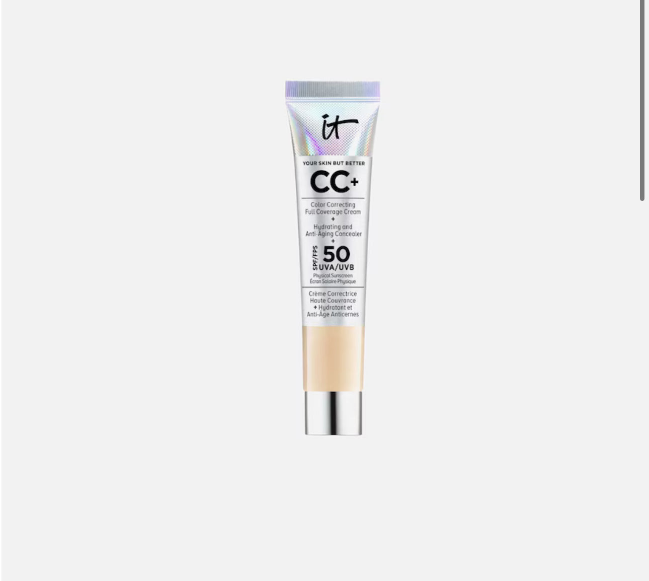 It cosmetics- YOUR SKIN BUT BETTER CC+ CREAM