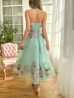 TEUTA MATOSHI - Aqua Mist Midi Dress