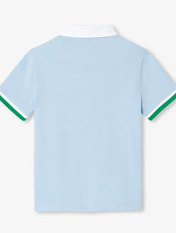 Jacadi - White Blue Polo