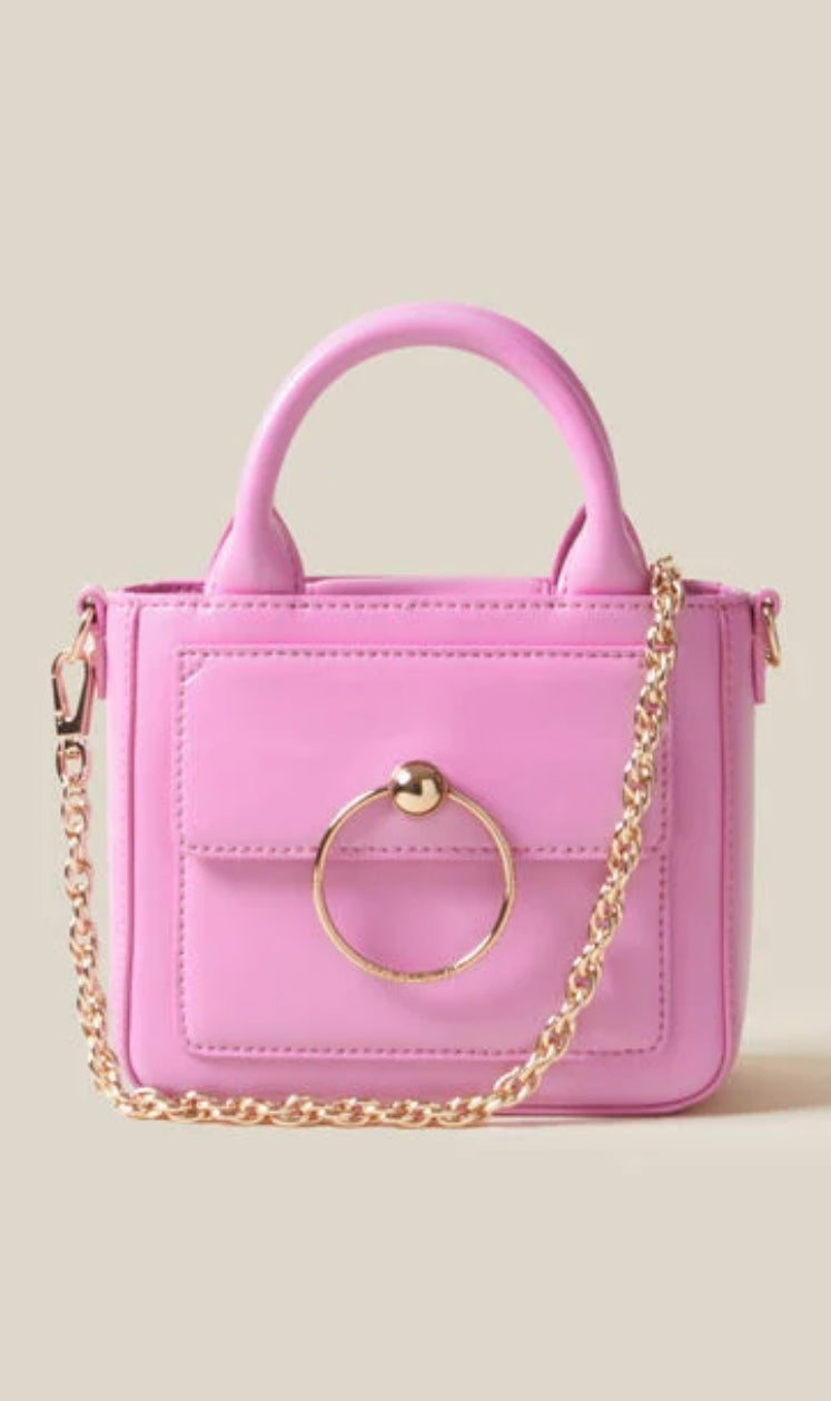 CLAUDIE CARES
MINI SAC ANOUCK CUIR LISSE CHAÎNE