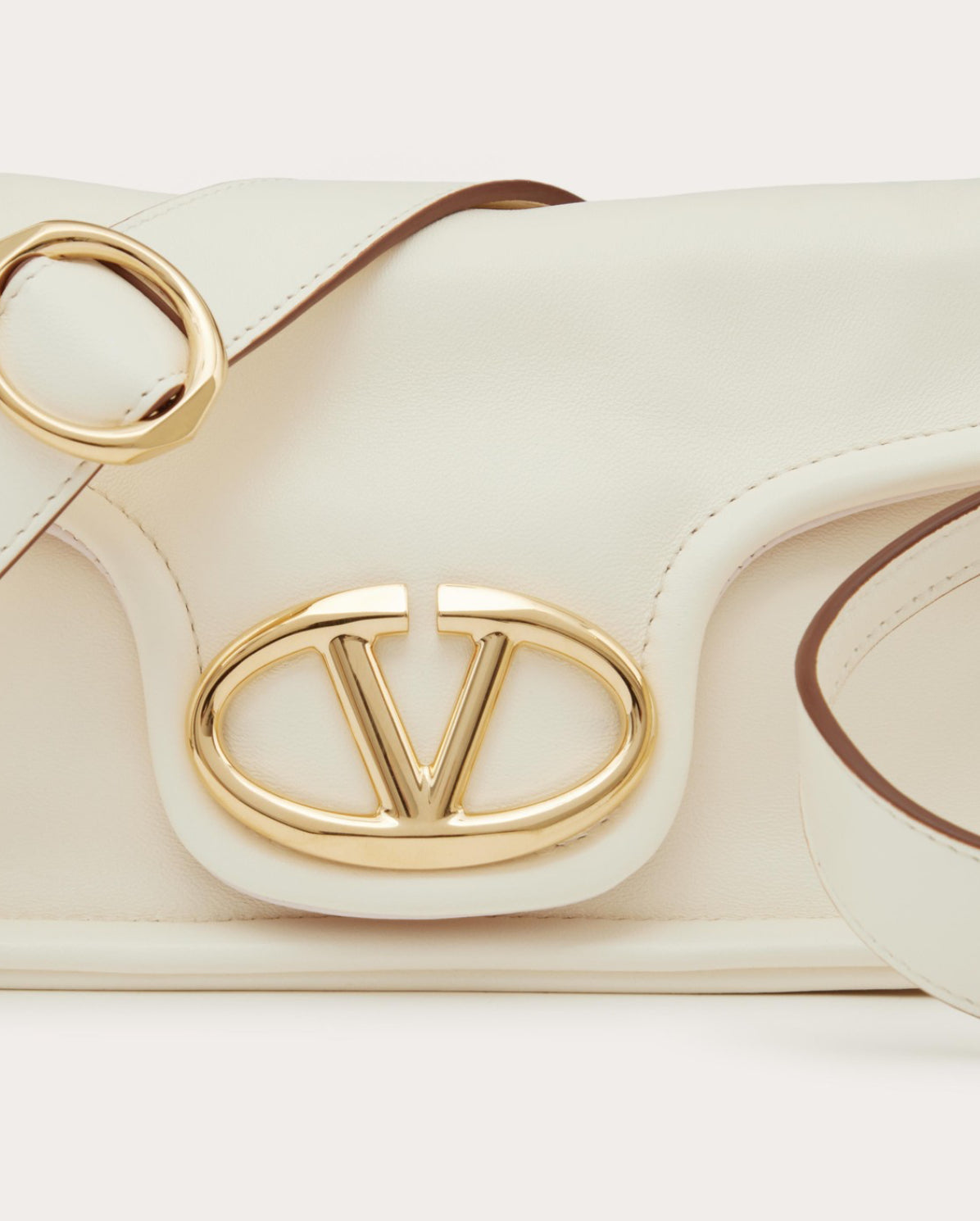 Valentino - Sac Moyen Porté Épaule Vlogo 1960 En Cuir Nappa