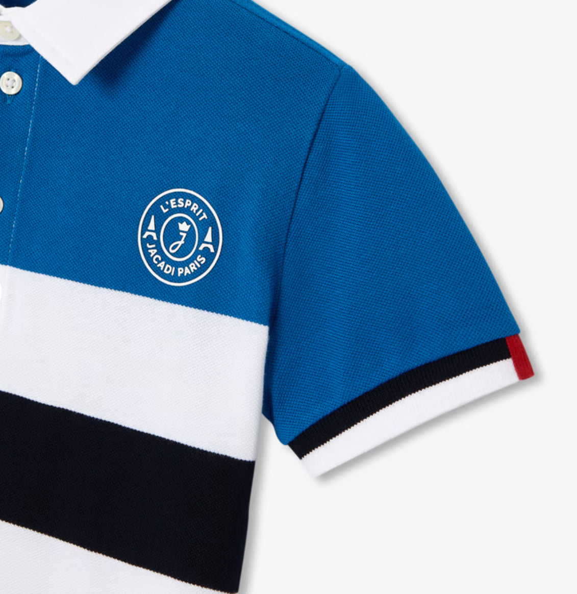 Jacadi - Polo White/Red