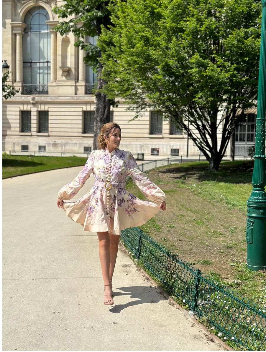 Robe Zimmermann Lila