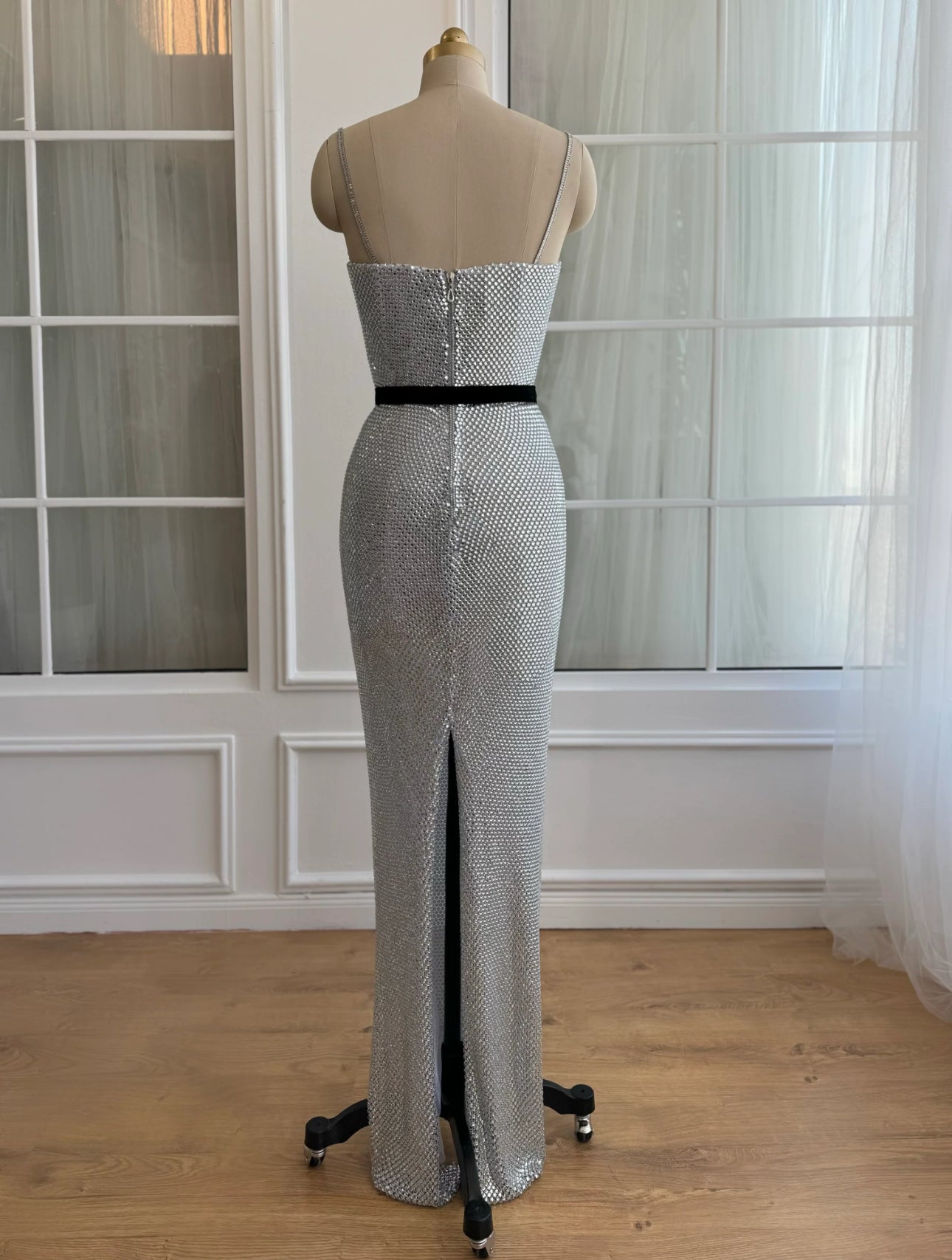 TEUTA MATOSHI - Stellar Silver Mermaid Dress