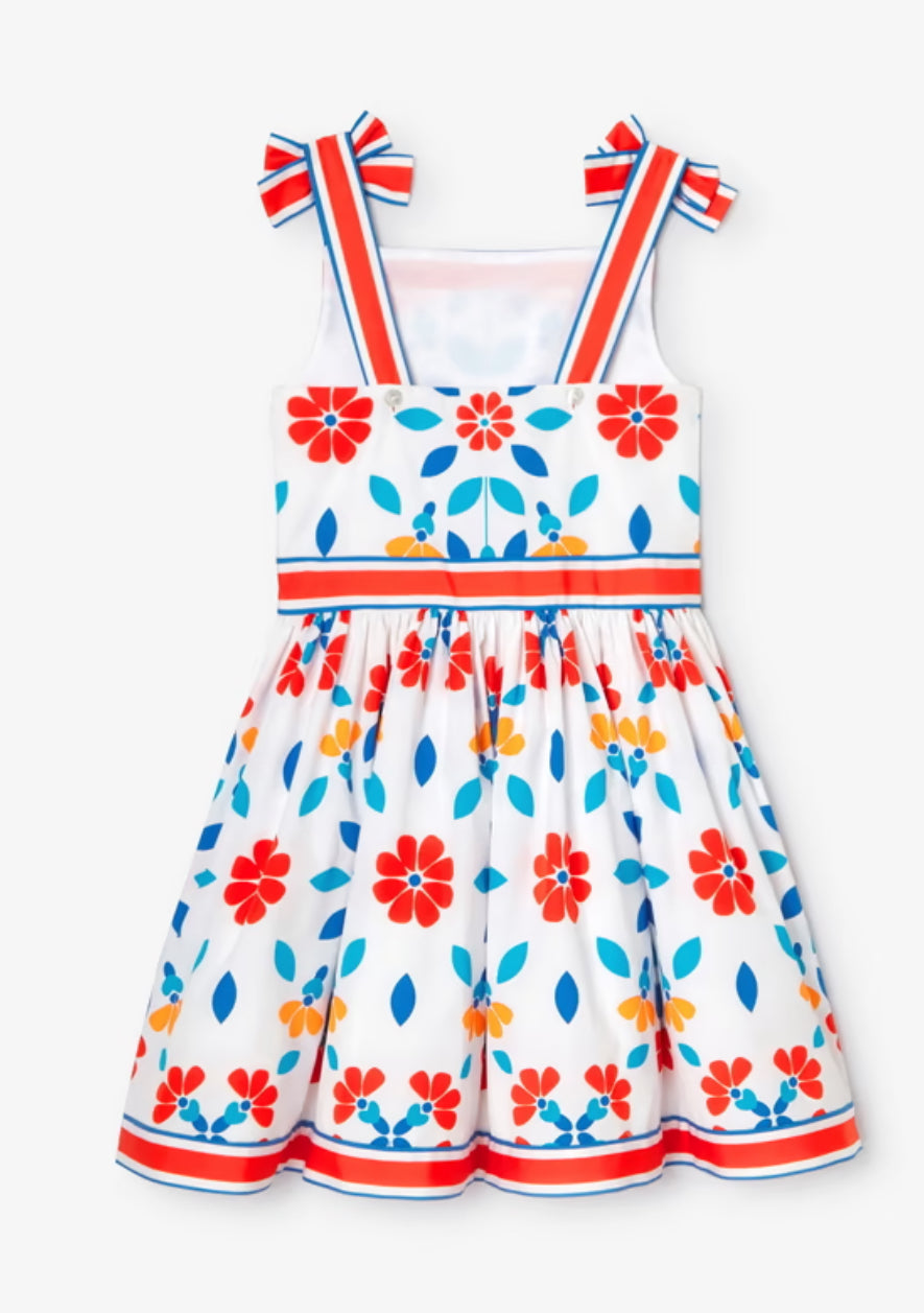 Jacadi - Robe enfant fille en popeline