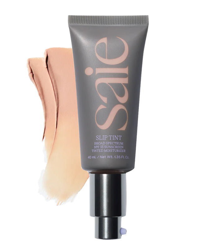 Saie - SLIP TINT TINTED MOISTURIZER
SHEER COVERAGE, HYDRATION, SPF 35