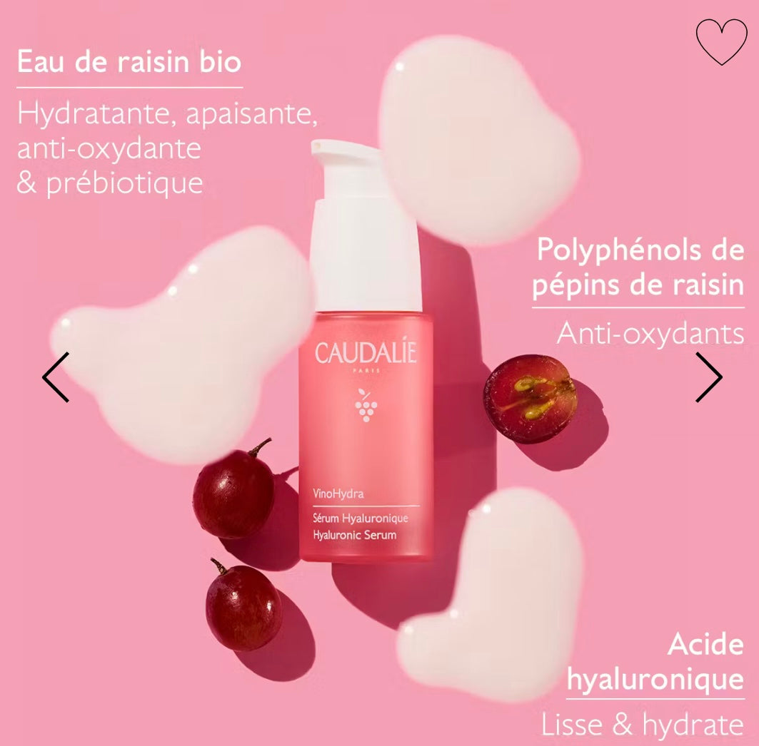 Caudalie - vinohydra hyaluronic serum