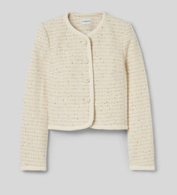 Claudie pierlot - off white tweed vest