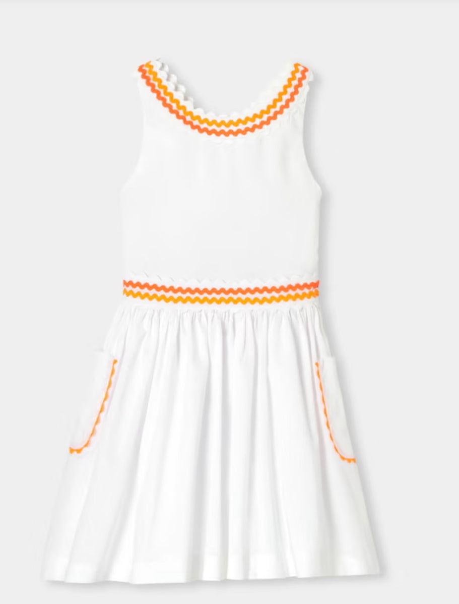 Jacadi - Robe enfant fille en voile de coton