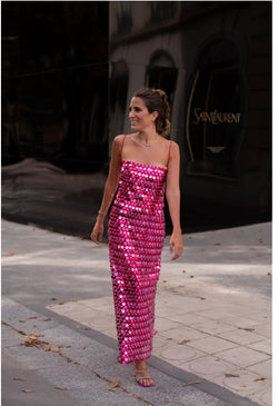 Robe puglia fuschia