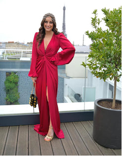 Robe IVY bordeaux