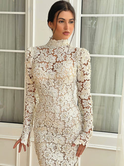 TEUTA MATOSHI - Classic Floral Bridal Gown