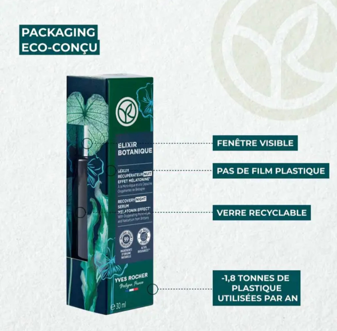Yves Rocher - Melatonin Effect Night Recovery Serum