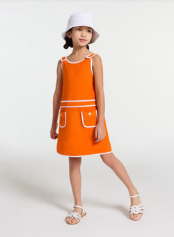 Jacadi - Robe enfant fille en éponge