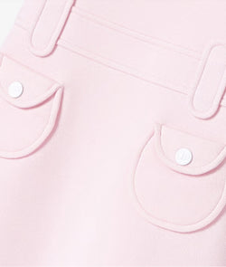 Jacadi - Short-sleeved dress for girls - powder pink jacadi