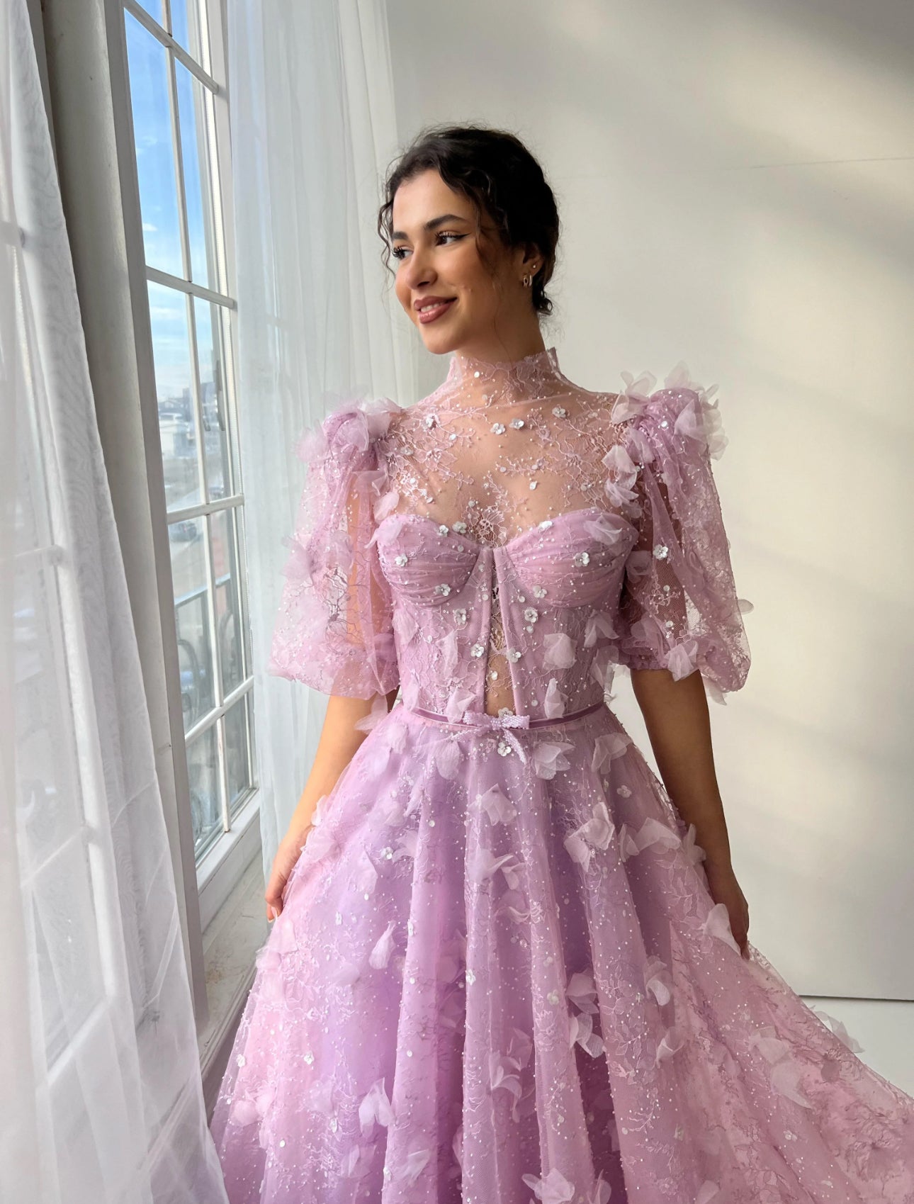 TEUTA MATOSHI - Fairy Blossom Gown