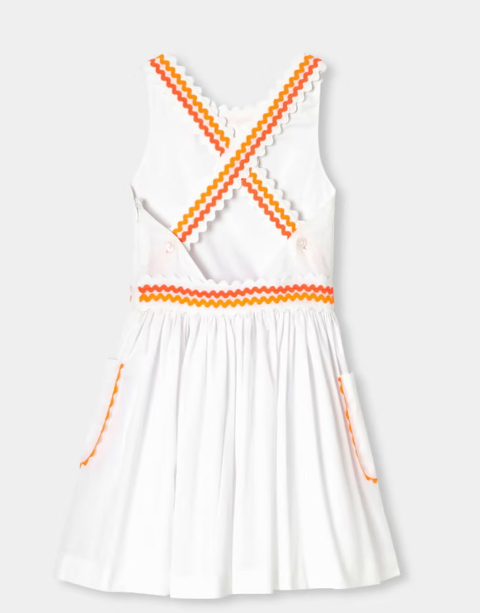 Jacadi - Robe enfant fille en voile de coton