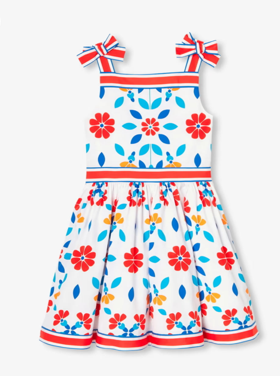 Jacadi - Robe enfant fille en popeline