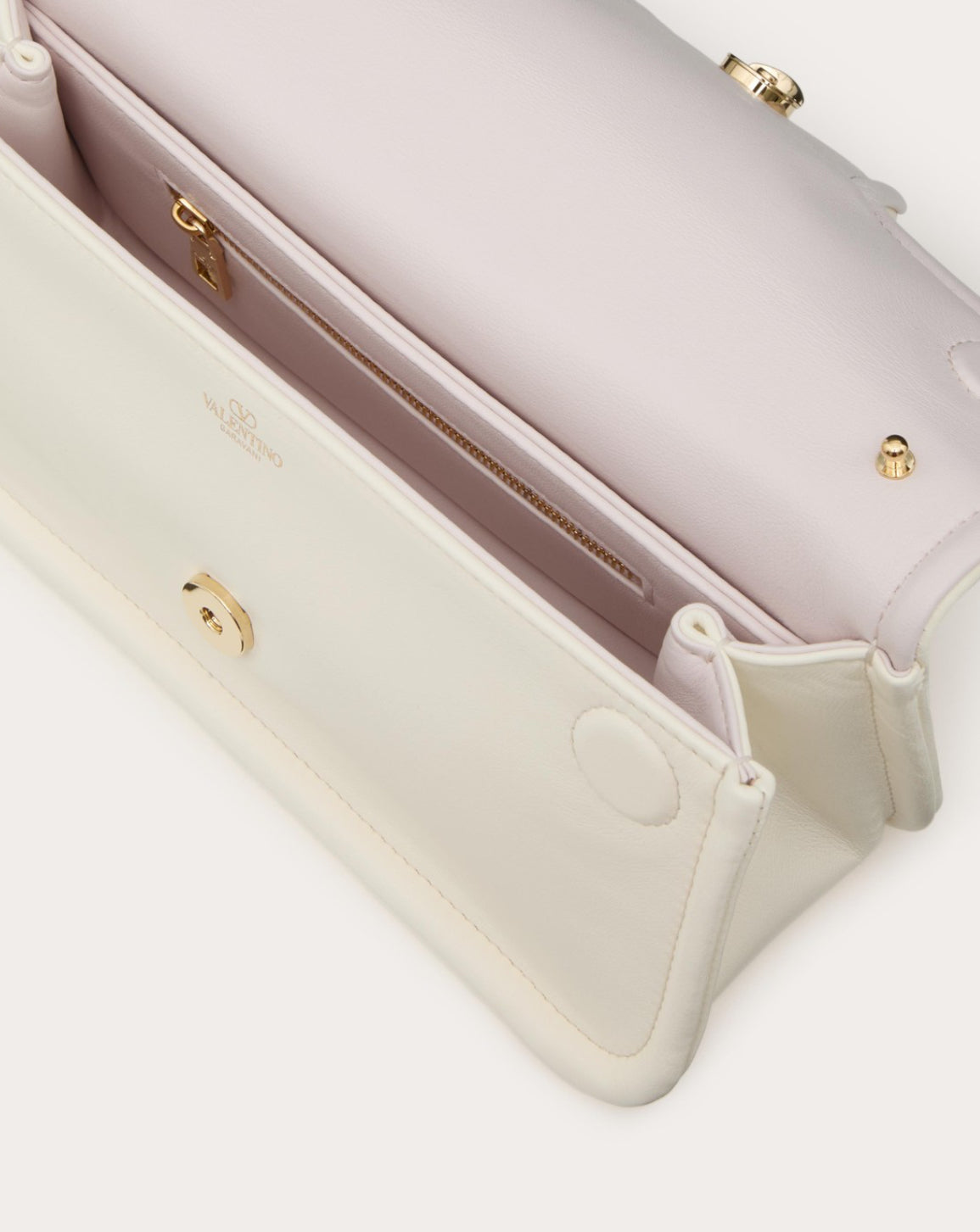 Valentino - Sac Moyen Porté Épaule Vlogo 1960 En Cuir Nappa