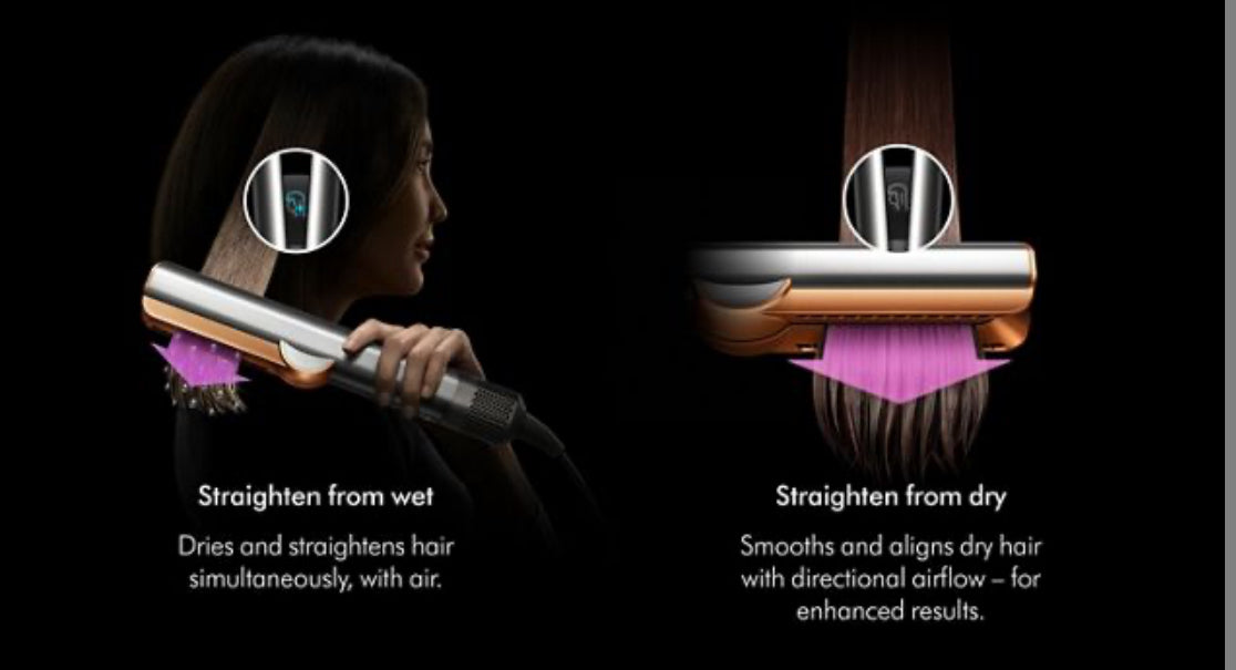 DYSON- Dyson Airstrait straightener