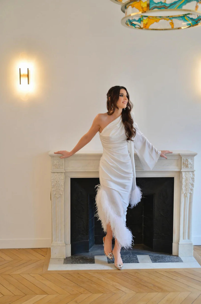 Robe Lyna blanche