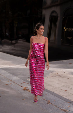 Robe puglia fuschia