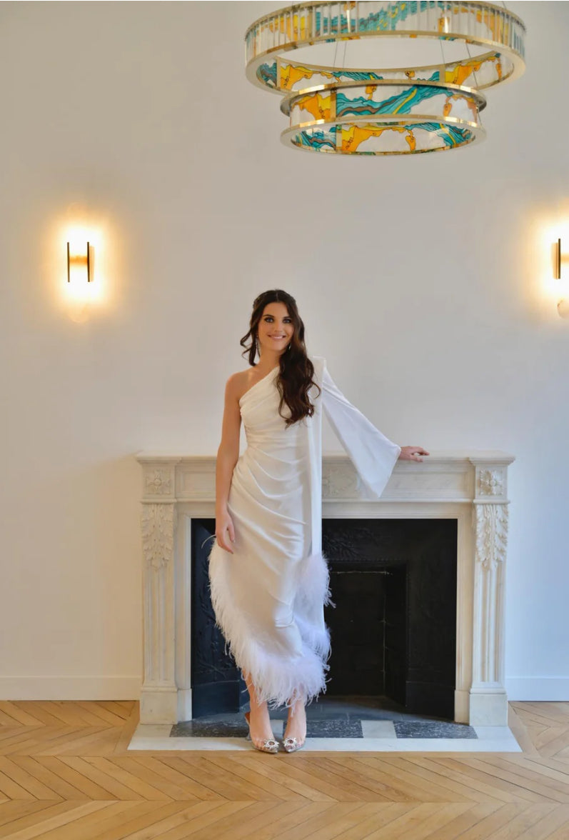 Robe Lyna blanche