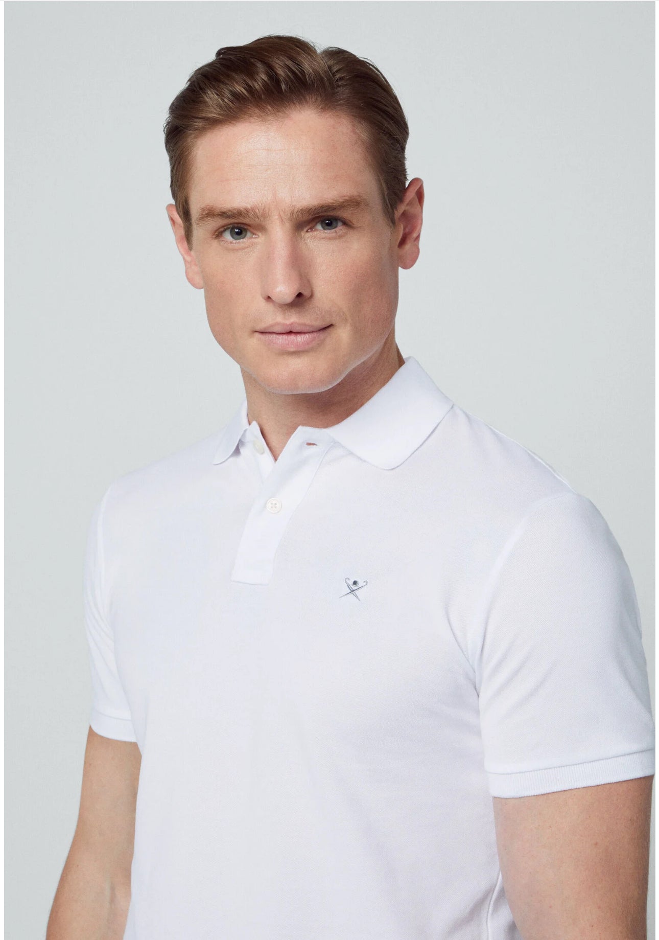 Hackett London
SLIM FIT LOGO - Polo - optic white