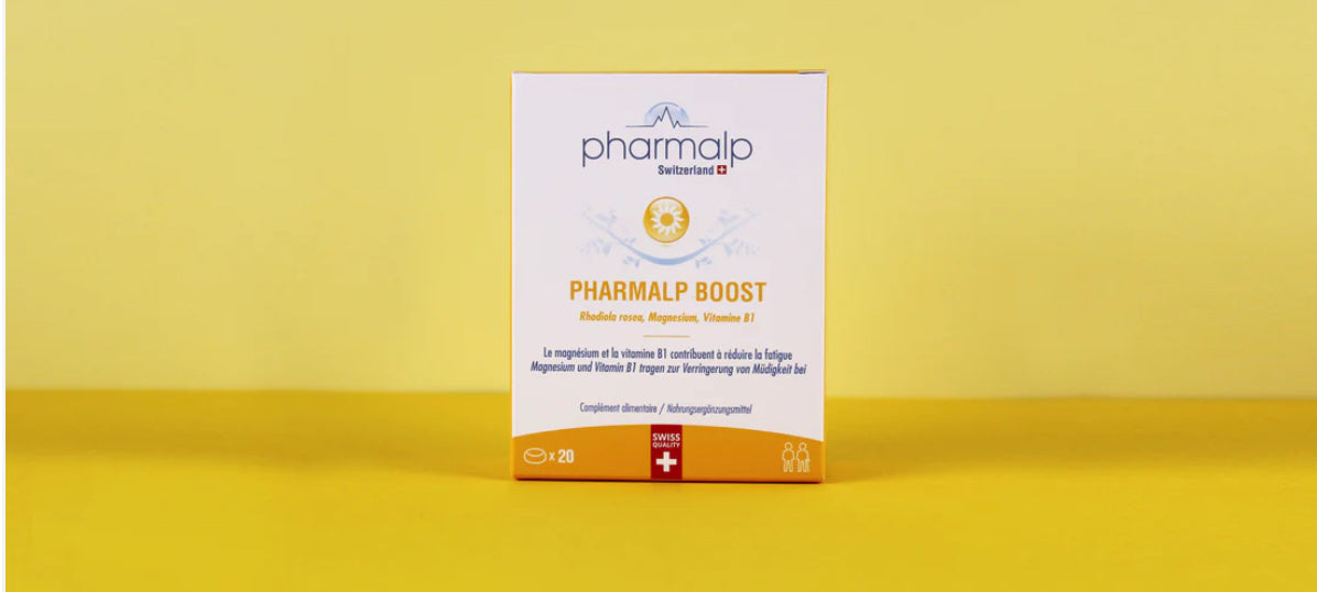 PHARMALP BOOST (20 comp, Rhodiola, Mg et Vit B1)