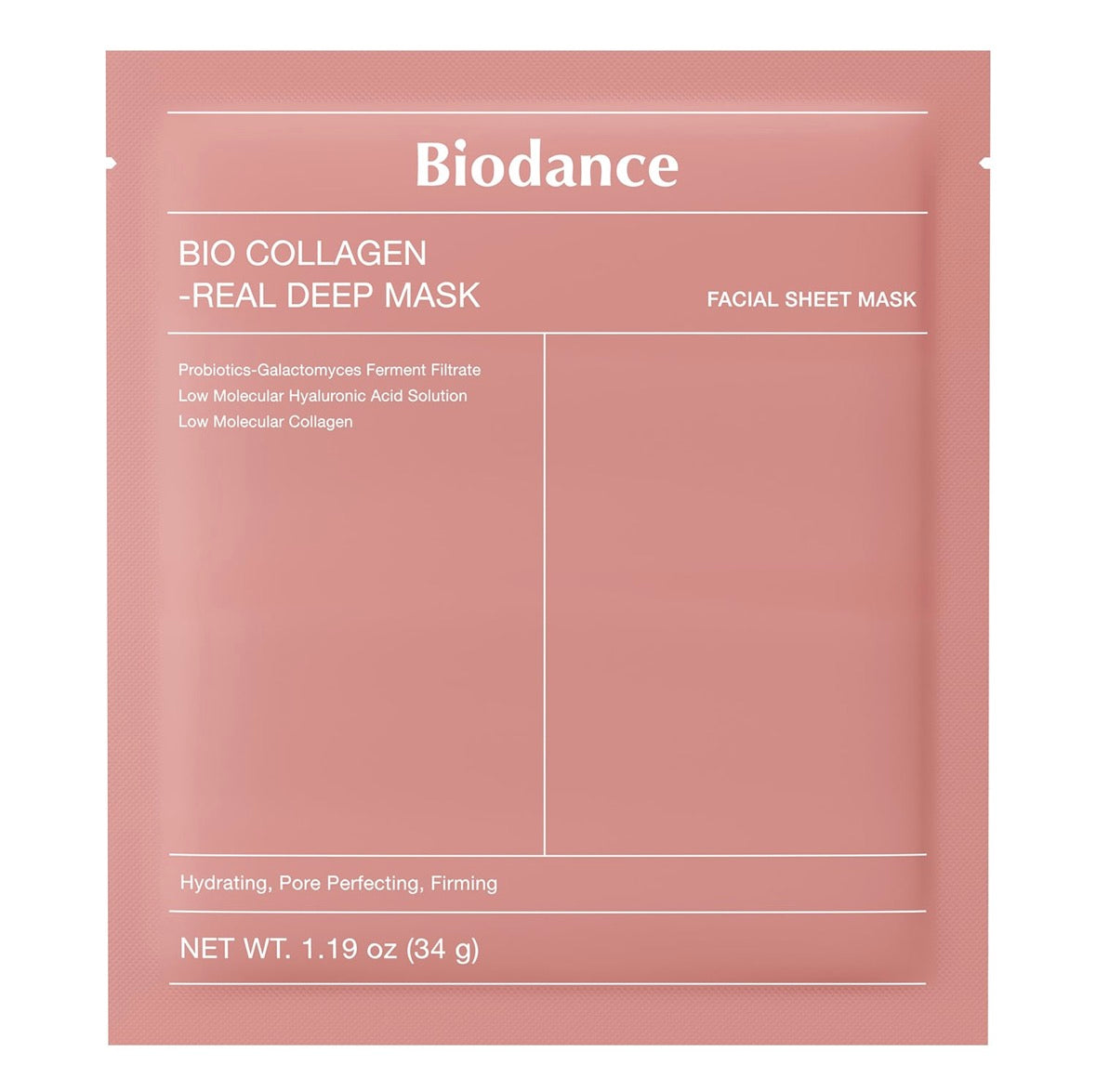 BIODANCE - Real deep mask - Masque hydratant et raffermissant