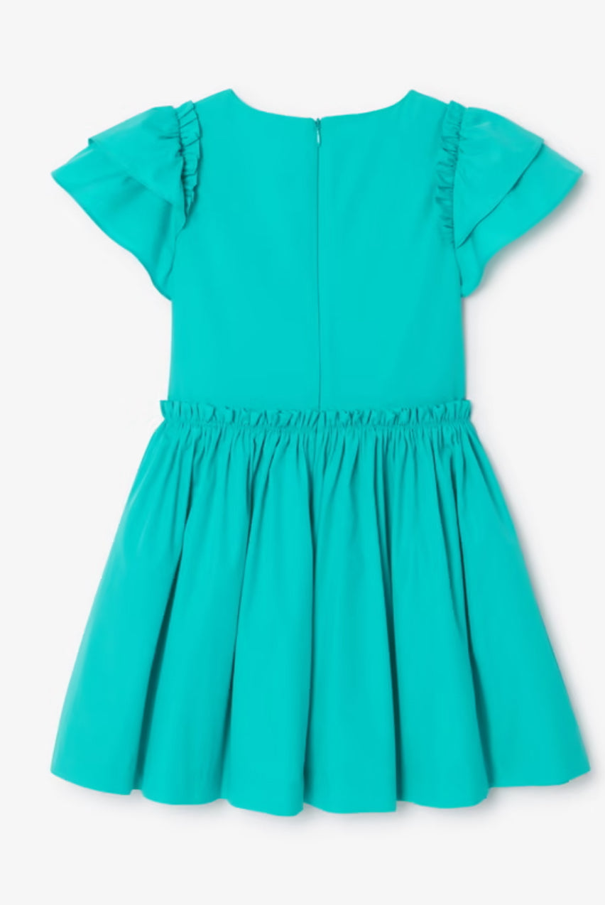 Jacadi - Robe fille en popeline de coton