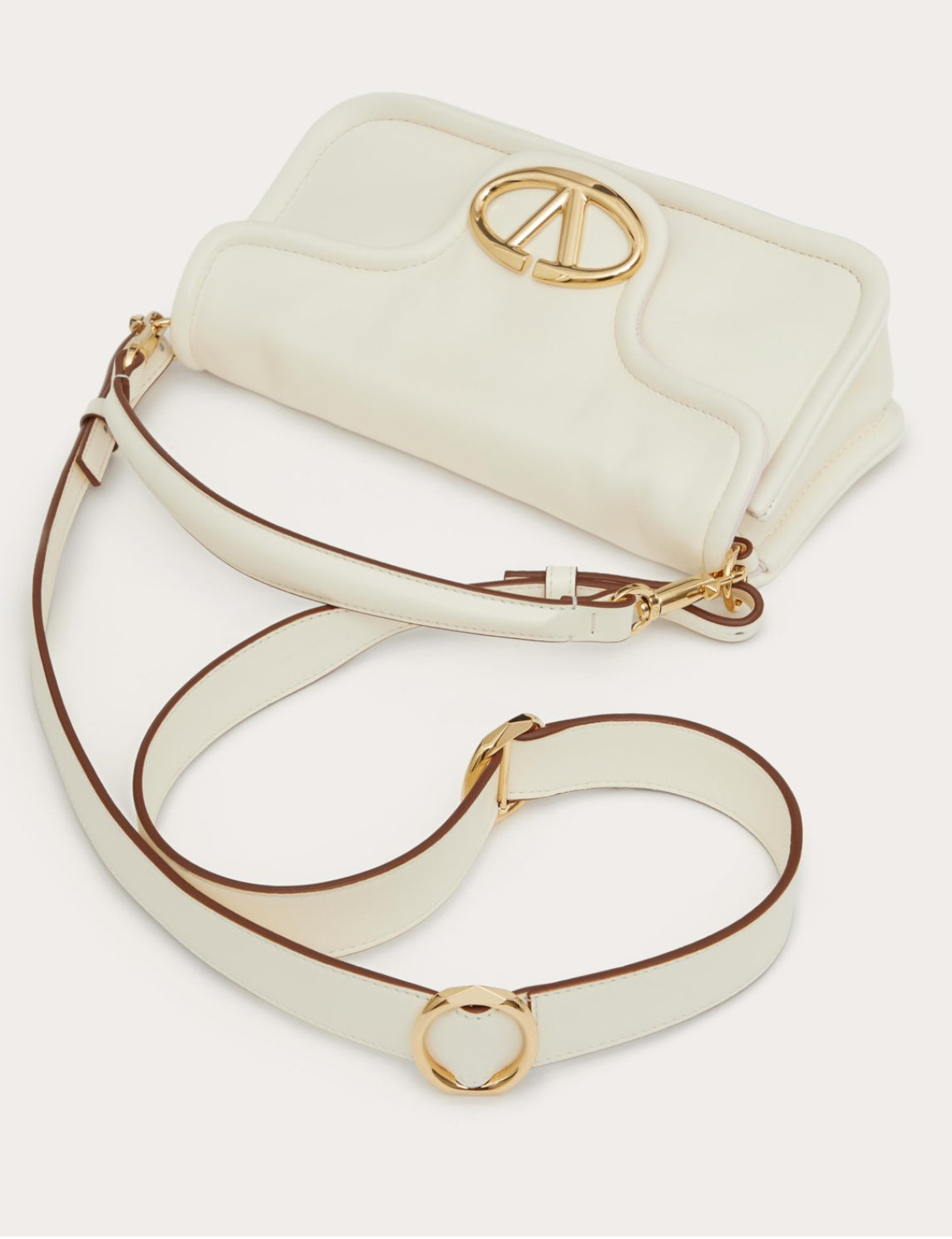 Valentino - Sac Moyen Porté Épaule Vlogo 1960 En Cuir Nappa