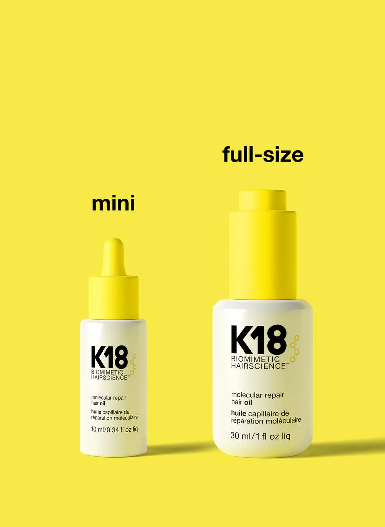 K18 molecular repair hair oil