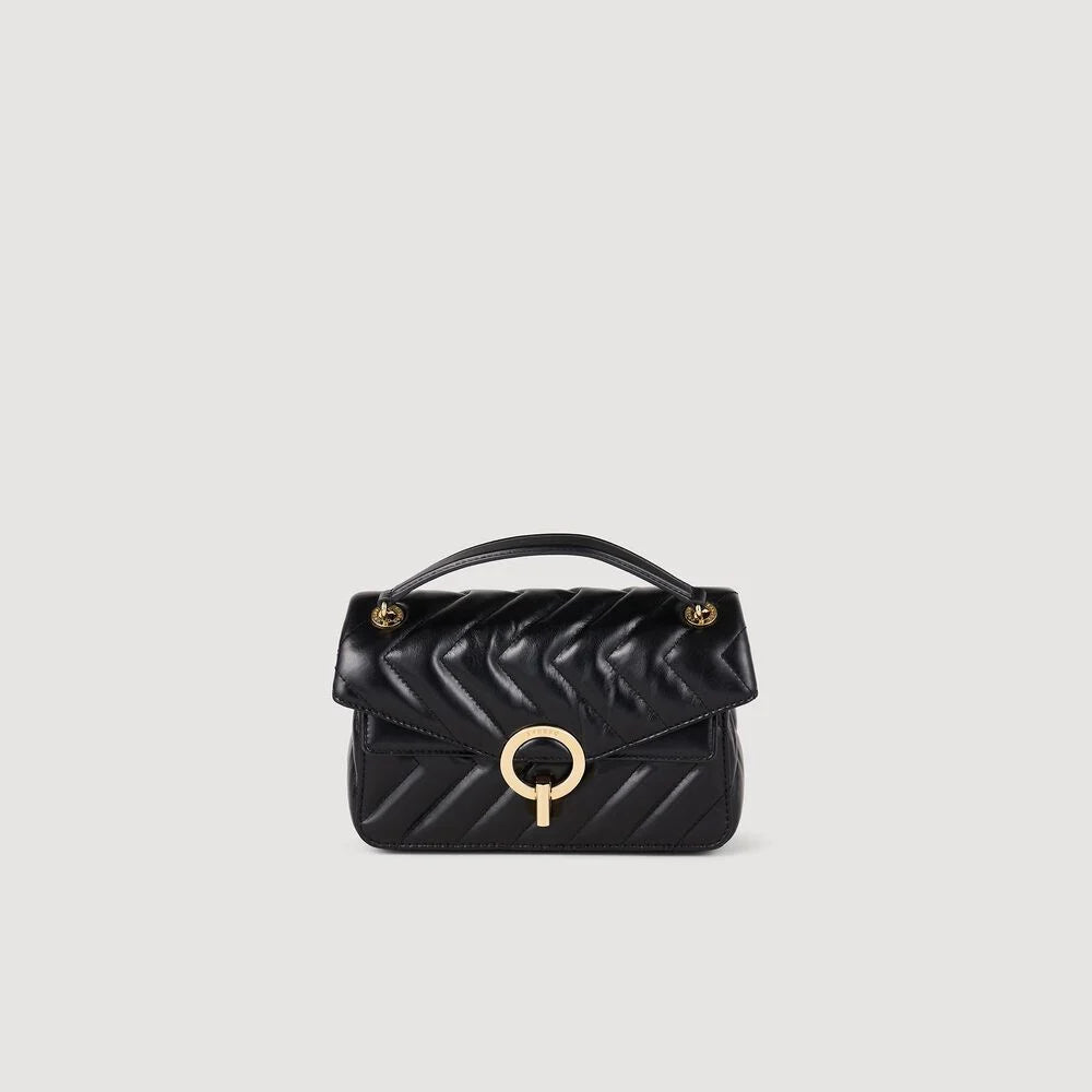 Sandro - small yza leather bag