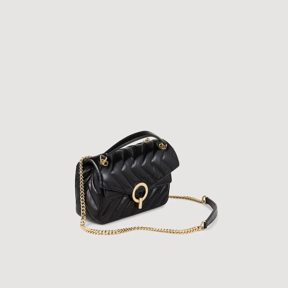 Sandro - small yza leather bag