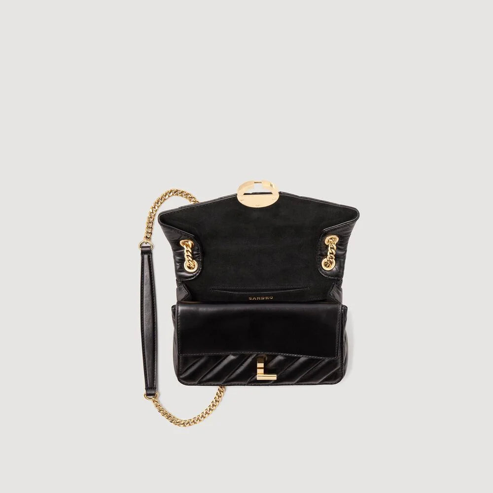Sandro - small yza leather bag