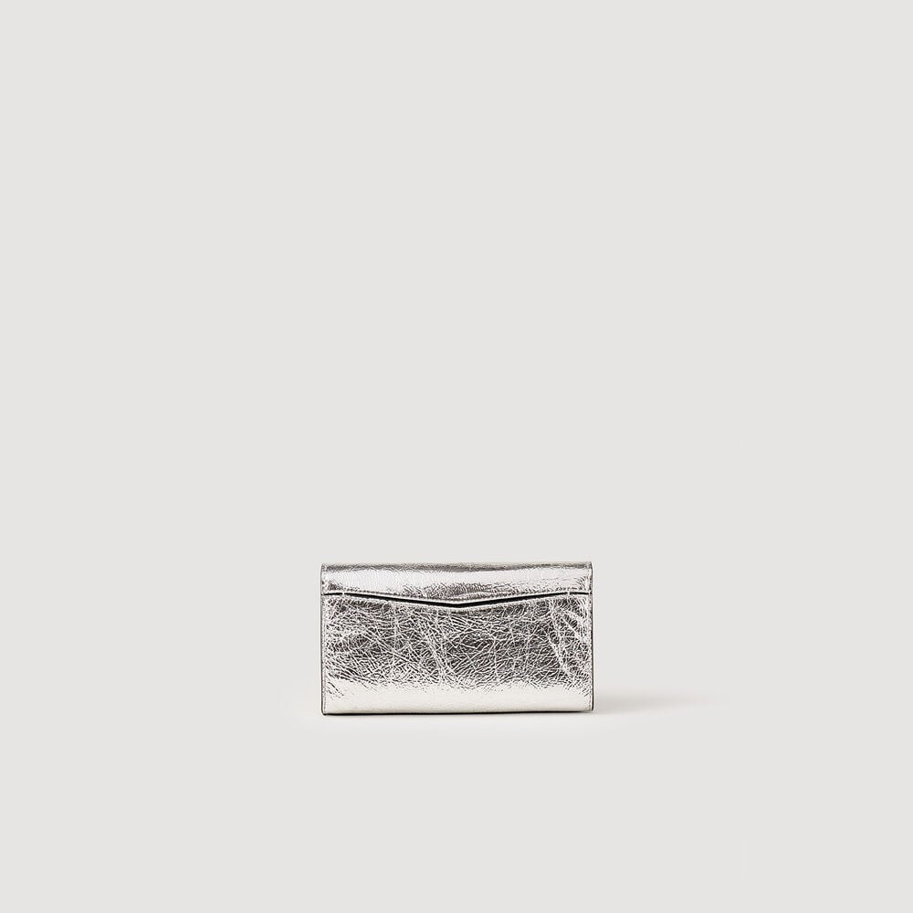 Sandro - yza leather pouch